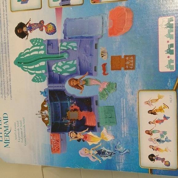 Disney The Little mermaid Ariel's grotto storytime stacker play set toy in box - Picture 7 of 7